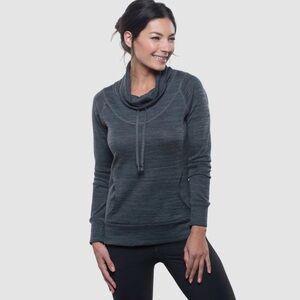 Kuhl Women's Gray Cowl Neck Sweater